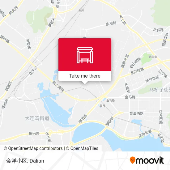 金洋小区 map