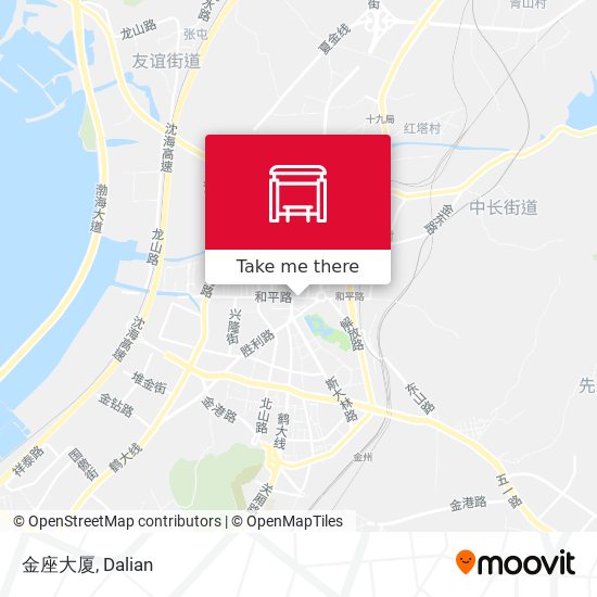 金座大厦 map