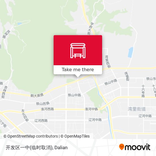 开发区一中(临时取消) map