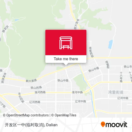 开发区一中(临时取消) map