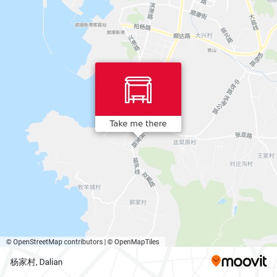杨家村 map