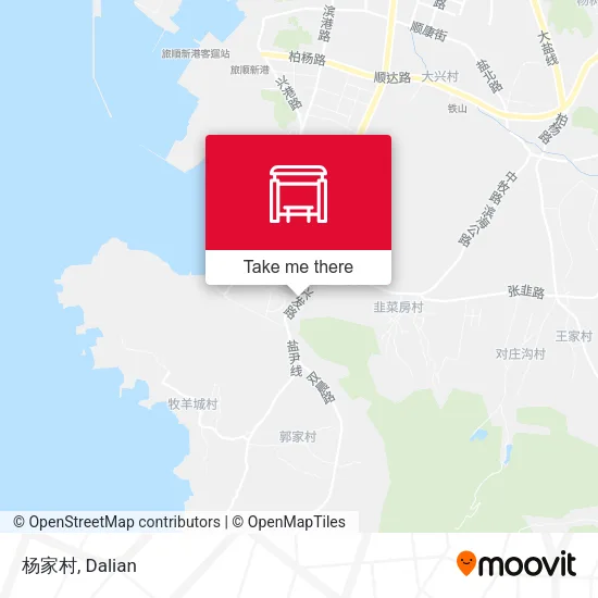 杨家村 map