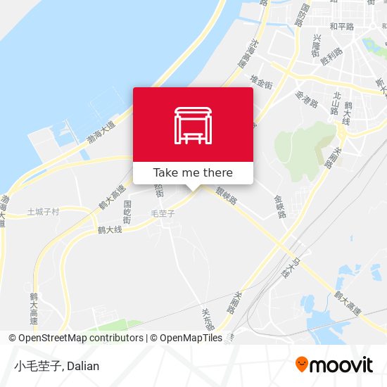 小毛茔子 map
