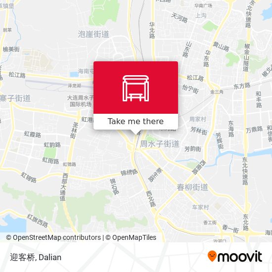 迎客桥 map