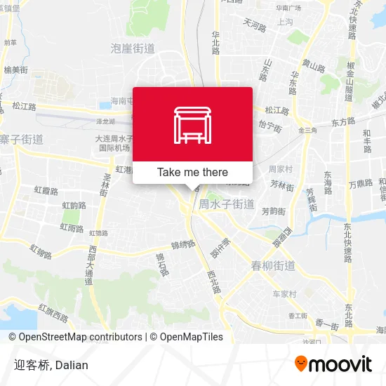 迎客桥 map