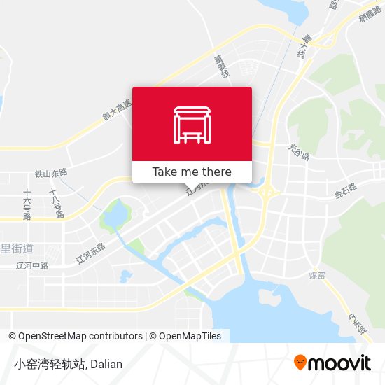 小窑湾轻轨站 map