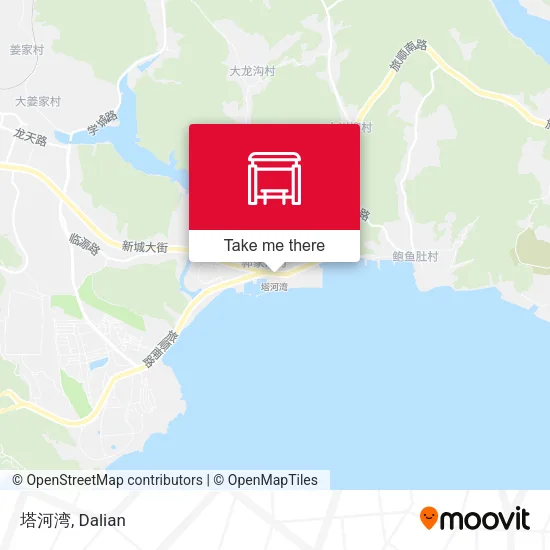 塔河湾 map