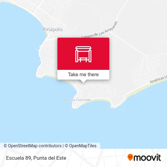 Escuela 89 map