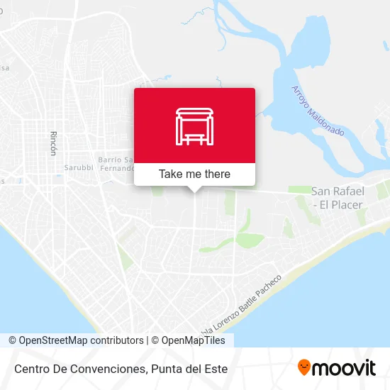 Centro De Convenciones map
