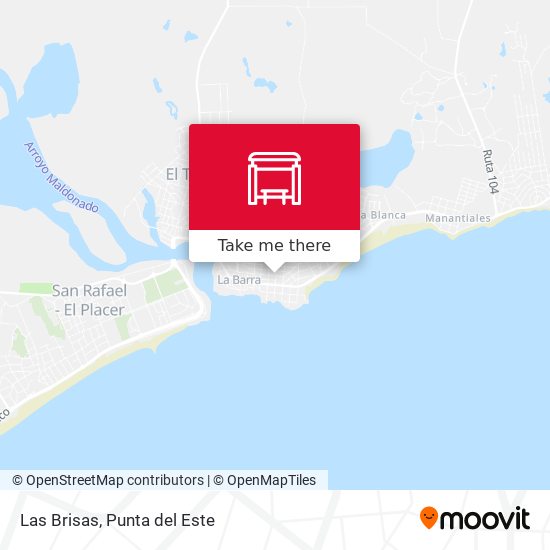 Mapa de Las Brisas