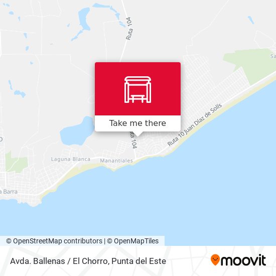 Avda. Ballenas / El Chorro map