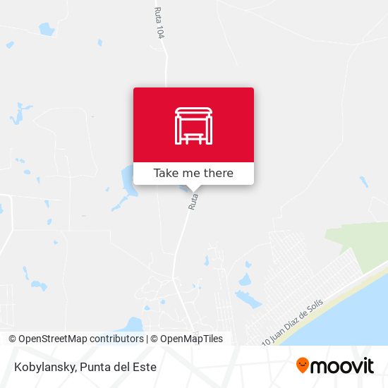 Mapa de Kobylansky