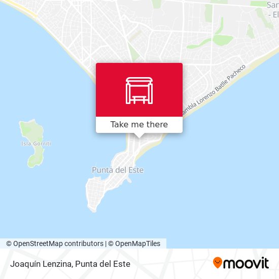 Joaquín Lenzina map