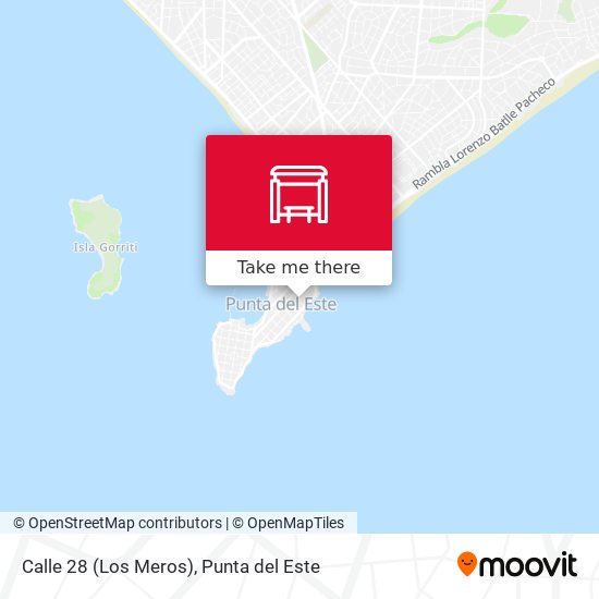 Calle 28 (Los Meros) map