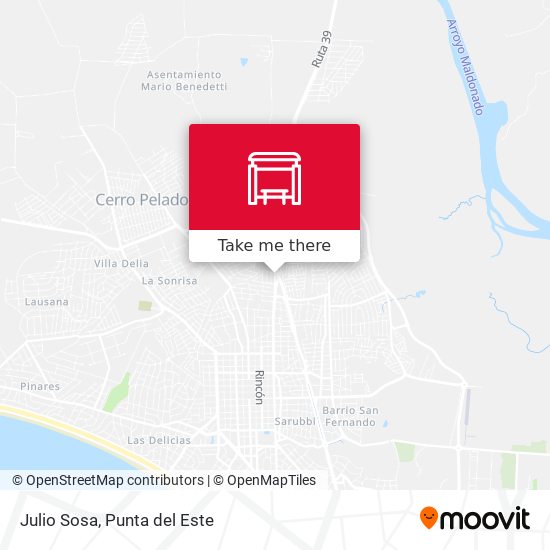 Mapa de Julio Sosa