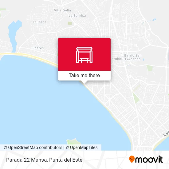 Parada 22 Mansa map