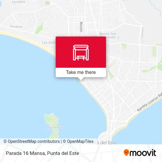 Parada 16 Mansa map
