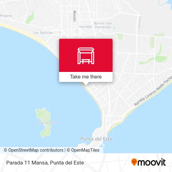 Parada 11 Mansa map