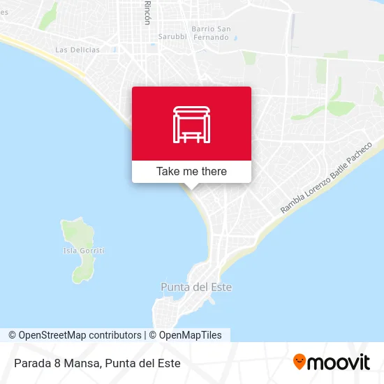 Parada 8 Mansa map