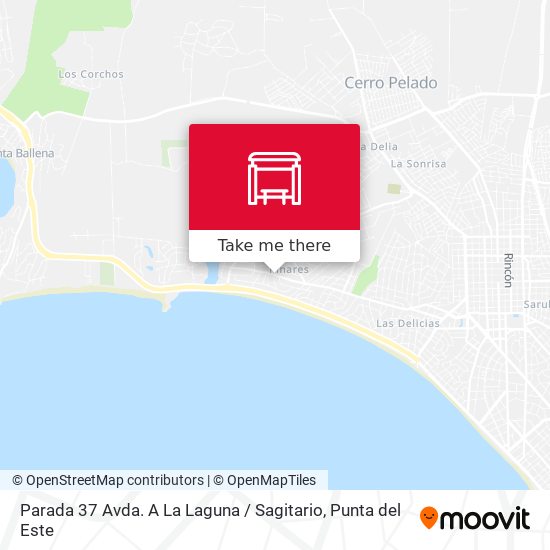 Parada 37 Avda. A La Laguna / Sagitario map
