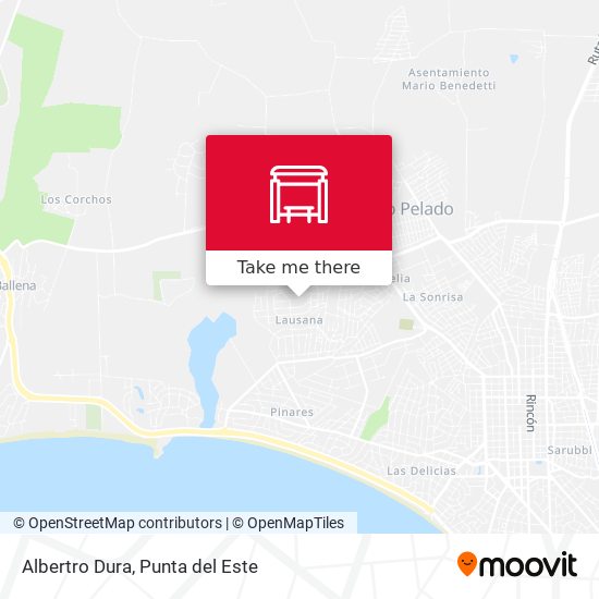 Mapa de Albertro Dura