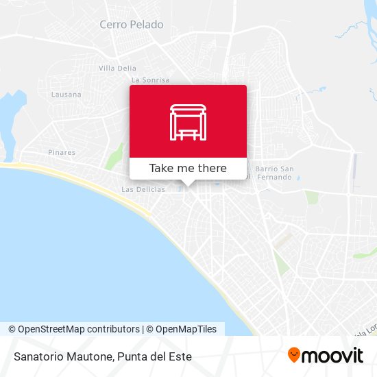 Sanatorio Mautone map