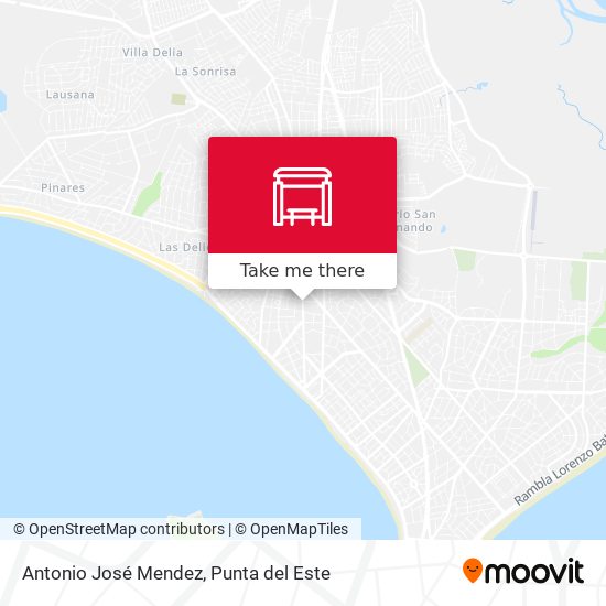 Mapa de Antonio José Mendez