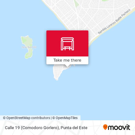Calle 19 (Comodoro Gorlero) map