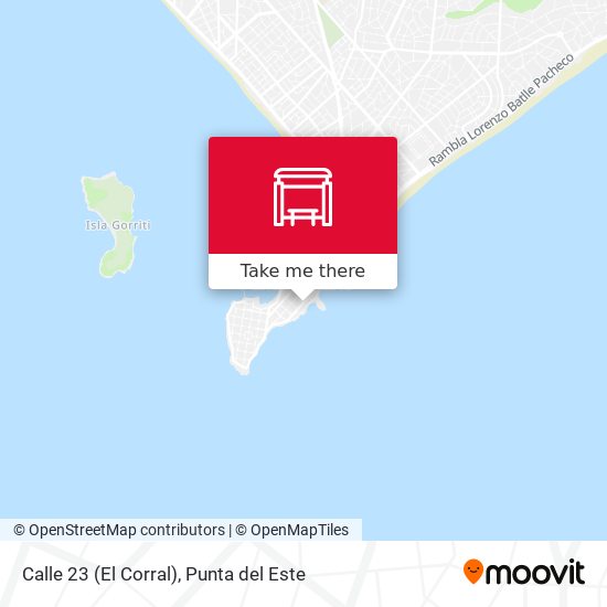 Mapa de Calle 23 (El Corral)