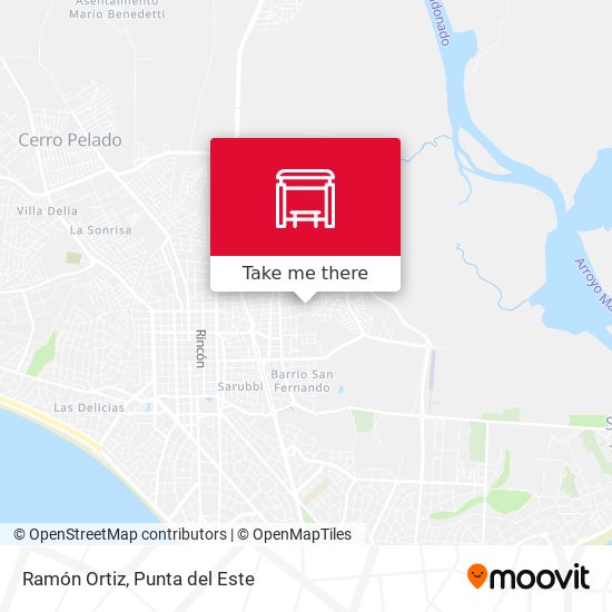 Ramón Ortiz map