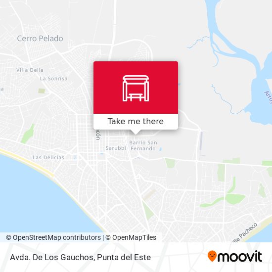 Avda. De Los Gauchos map