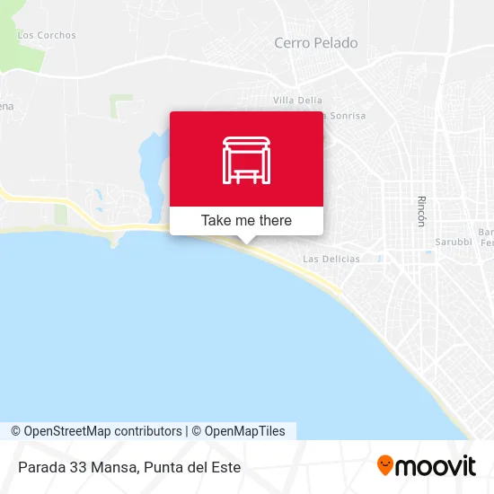 Parada 33 Mansa map