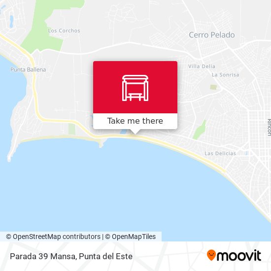 Mapa de Parada 39 Mansa