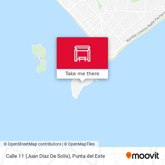 Calle 11 (Juan Díaz De Solís) map