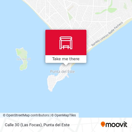 Mapa de Calle 30 (Las Focas)