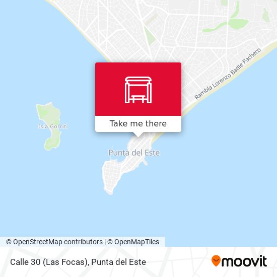 Mapa de Calle 30 (Las Focas)