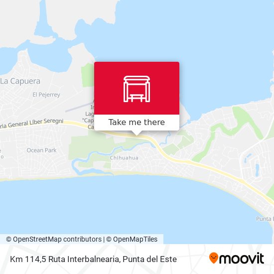 Km 114,5 Ruta Interbalnearia map