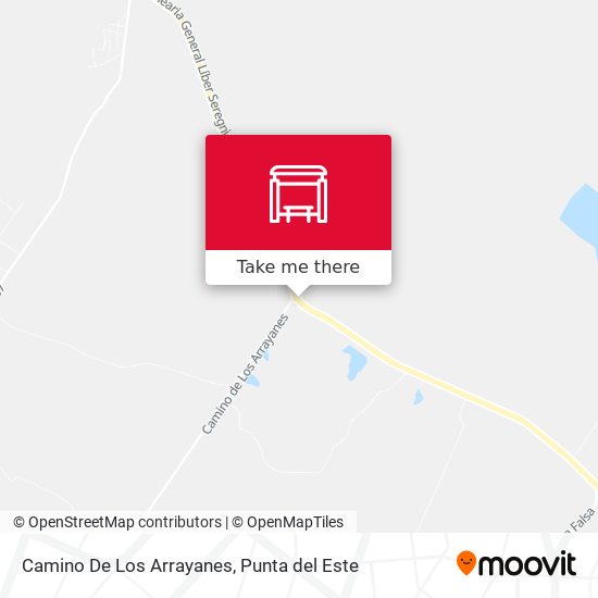 Camino De Los Arrayanes map