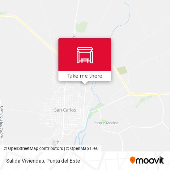 Salida Viviendas map