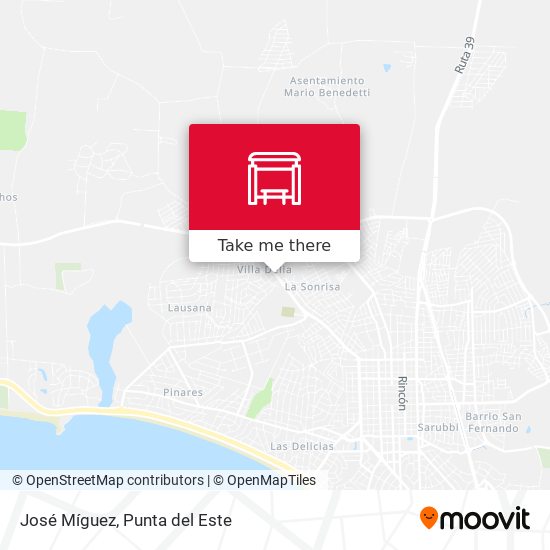 Mapa de José Míguez