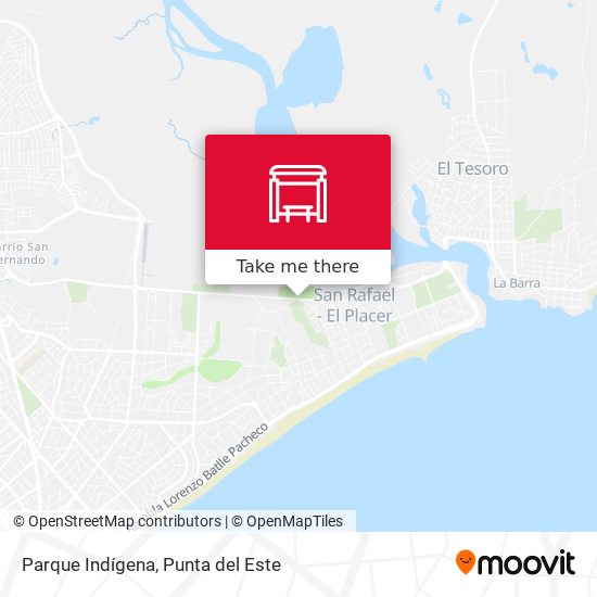 Mapa de Parque Indígena