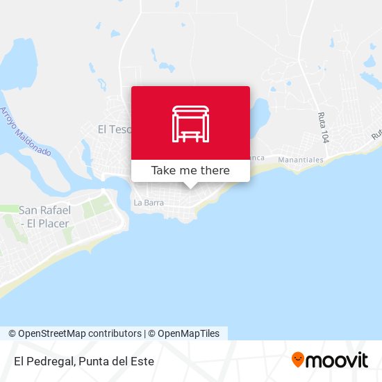 Mapa de El Pedregal