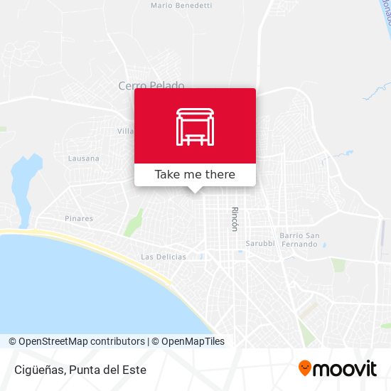 Mapa de Cigüeñas