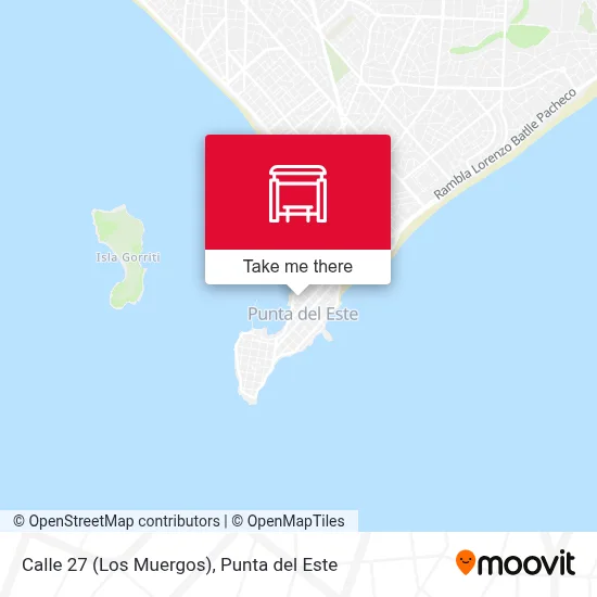 Calle 27 (Los Muergos) map