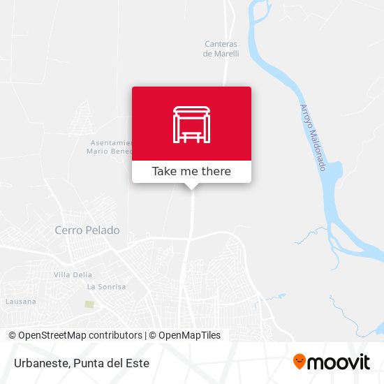 Mapa de Urbaneste