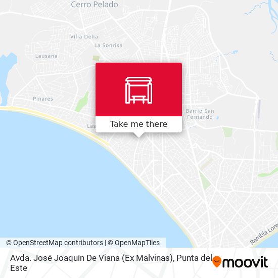 Mapa de Avda. José Joaquín De Viana (Ex Malvinas)