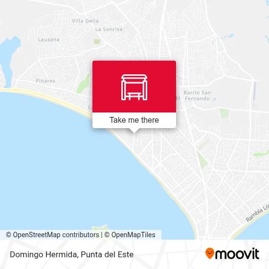 Domingo Hermida map