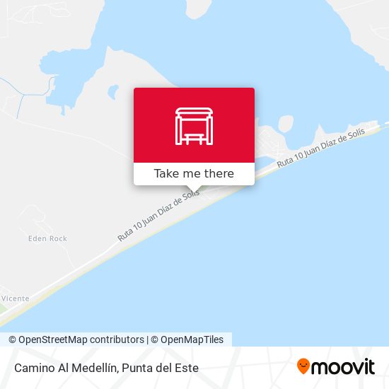 Mapa de Camino Al Medellín