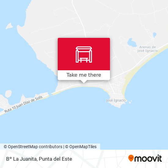 Bº La Juanita map