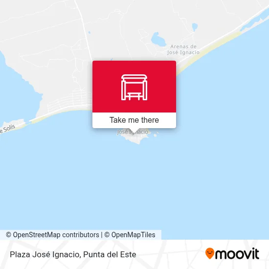 Plaza José Ignacio map